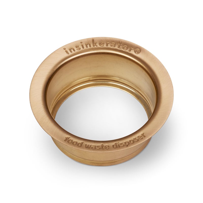 INSINKERATOR Kitchen Sink Flange for INSINKERATOR Garbage Disposal, FLG-BB, Brushed Bronze - Image 1